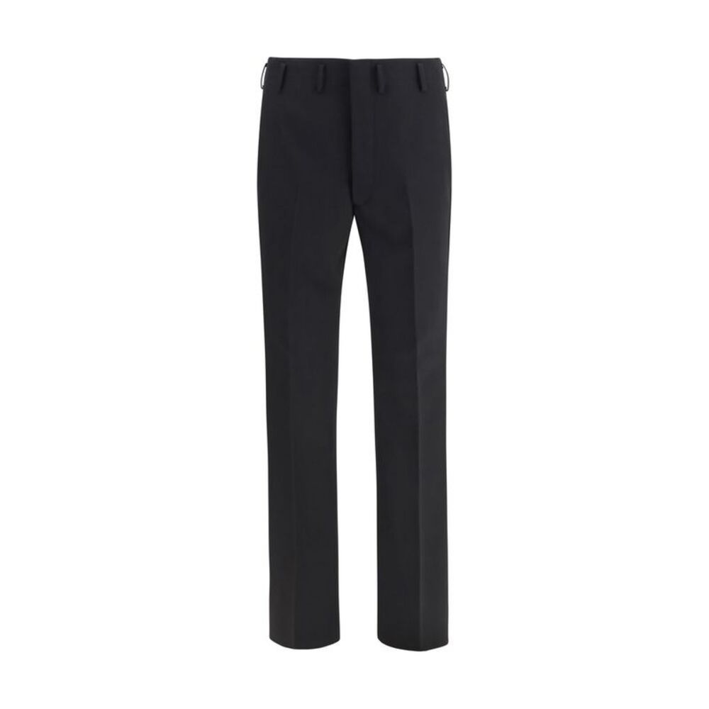 Prada Black Wool Oves Aries Dress Men's Pants
